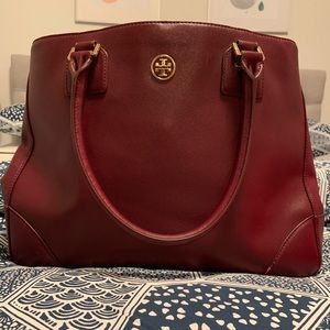 Preloved red Tory Burch Robinson Tote